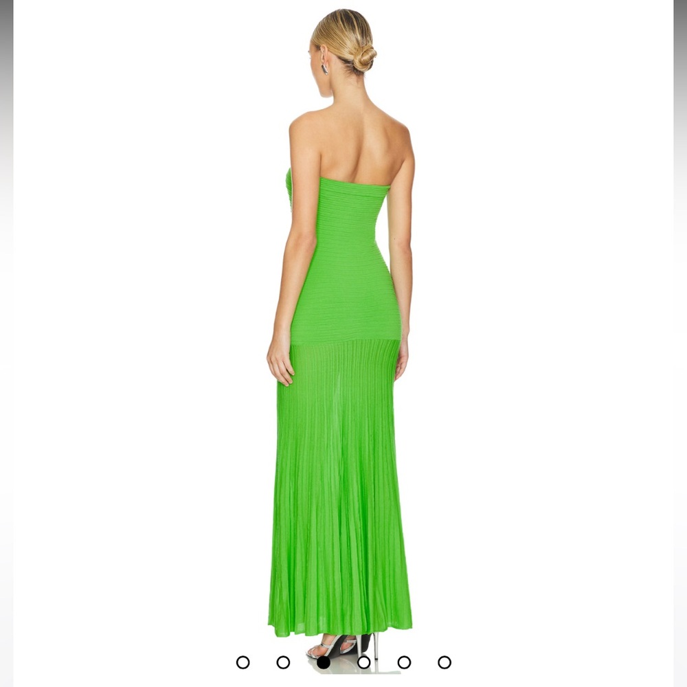 Line & Dot Arlo Tube Dress in Electric Green NWT - Picture 3 of 5